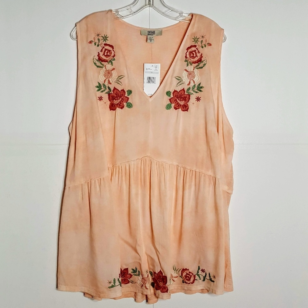 Vintage America Blues "Gabby" Blouse - Picture 1 of 7